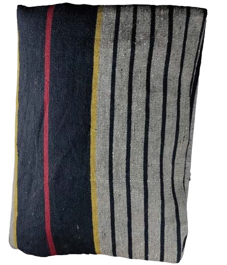 Handwoven Striped Woolen Blanket or Shawl