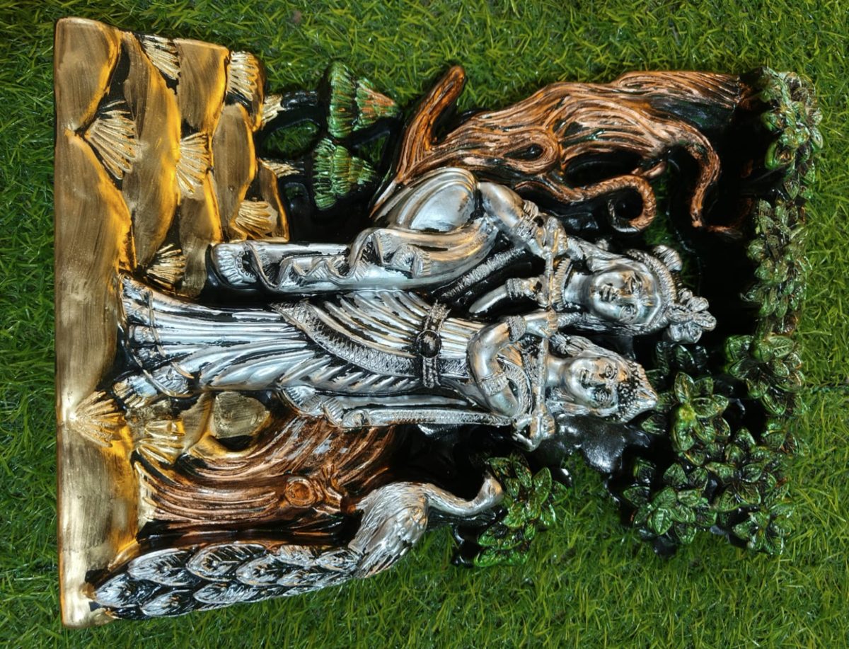 Vishnu Lakshmi Wall Hanging Showpiece