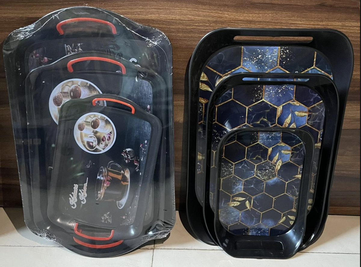 Set of 3 Serving Trays