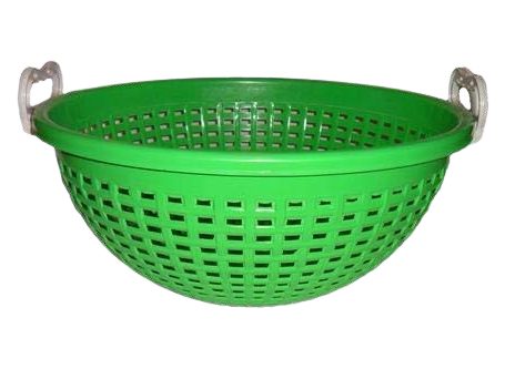 Green Plastic Vegetable and Fruit Colander