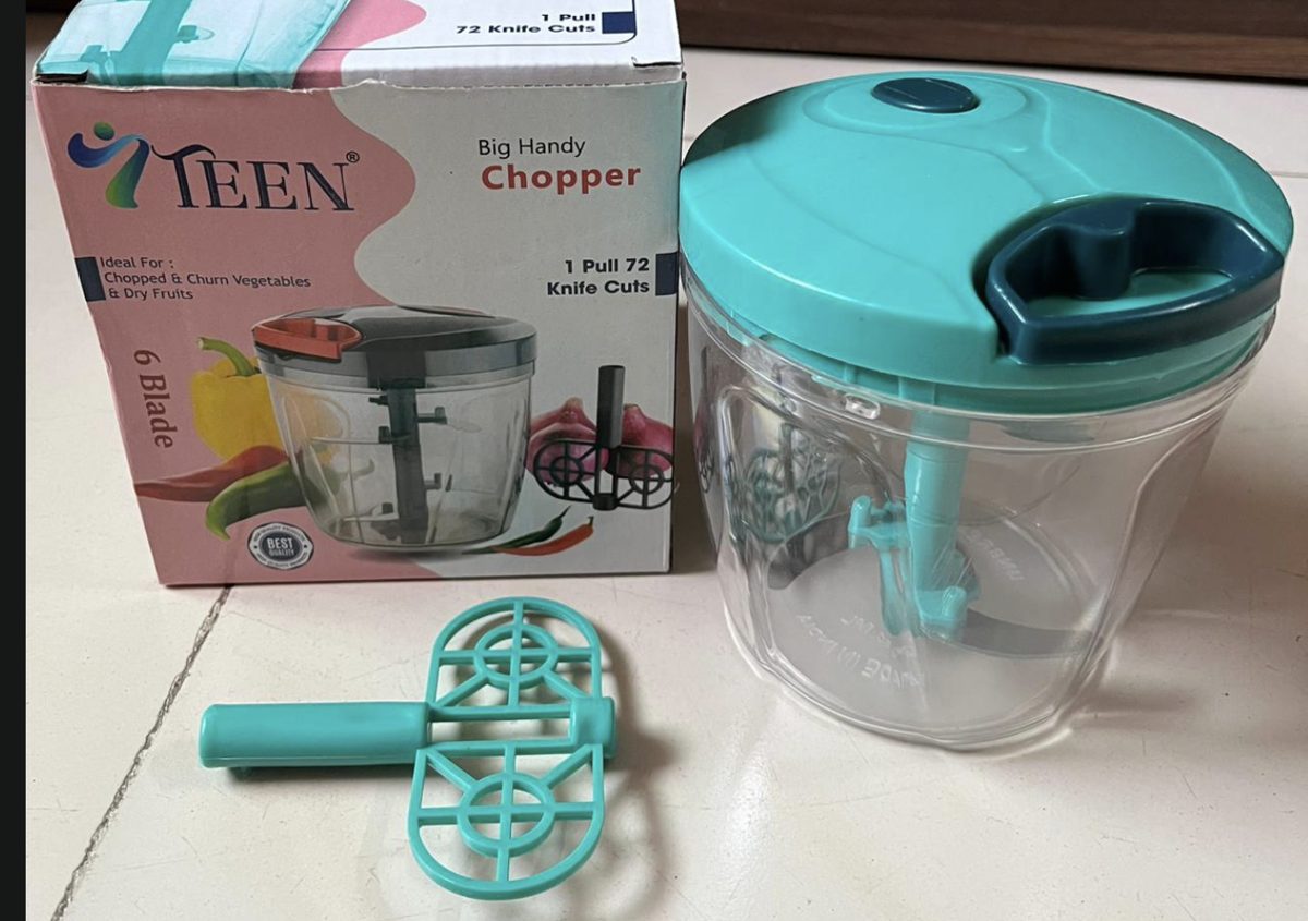 Handy Vegetable Chopper with 6 Blades