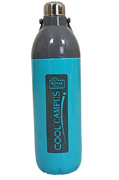 Blue Insulated Stainless Steel Water Bottle