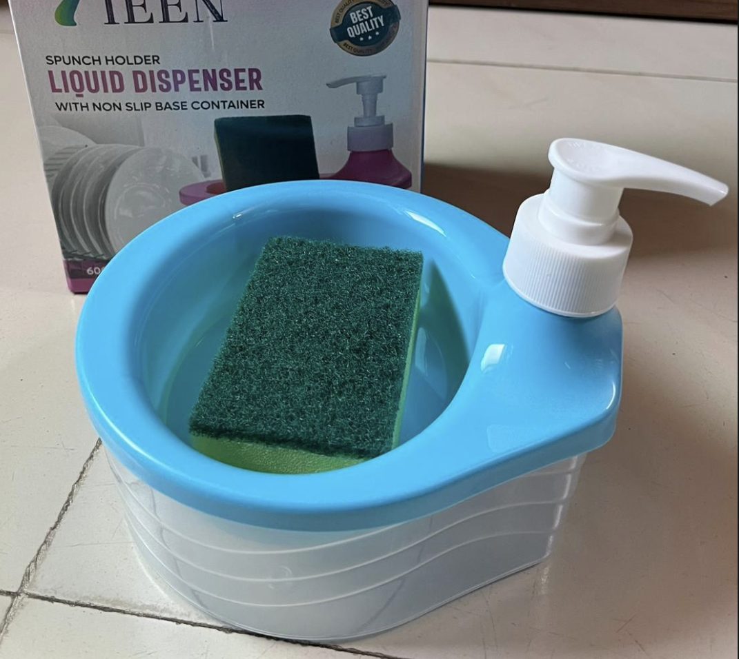 Kitchen Sink Liquid Soap Dispenser Holder