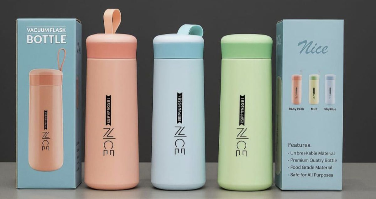 Pastel Color Vacuum Insulated Water Bottle
