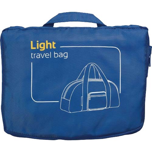 Foldable Blue Travel Duffel Bag
