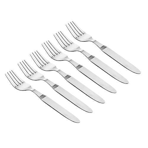 Stainless Steel Dinner Forks Set of 6