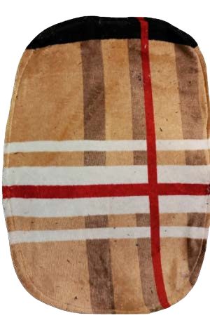 Checkered Patterned Anti-Slip Bathroom Mat