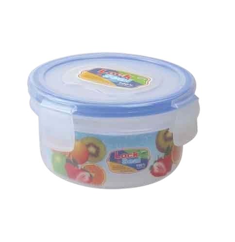 Round Plastic Food Storage Container